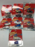 Johnny Lightning Woody's and Panels Lot of 7 Seal packs