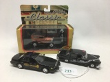 Road Champs Lot, Ford Model A, Ford Fairlane, Crown Vic, 1:43 scale