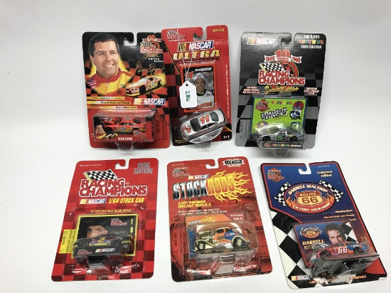Racing Champions Ford Lot, Seal packs, 1/64 scale, set of 6