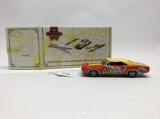 Matchbox Collectibles,1/43 scale,  Bud 1969 Dodge Charger