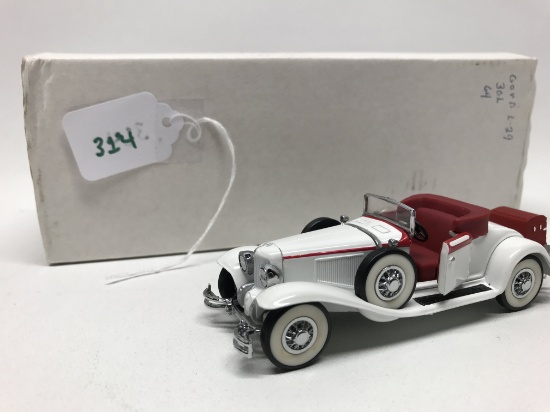 Franklin Mint 1929 Cord L Cabriolet, 1/43 scale