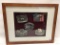 (5) Framed Belt Buckles In A 12