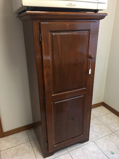 Wooden 1-Door Storage Cabinet