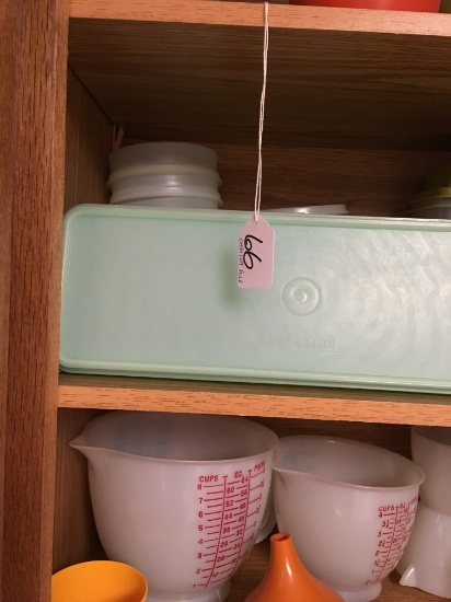 Cabinet Full Of All Tupperware As Shown