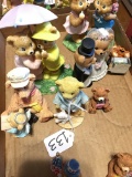 Selection Of (12) Bear Season's Figurines From 2