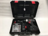 Porter Cable 18V 3/8 Drill In Case W/Batteries & Charger