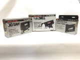 Black & Decker Tools In Boxes: Power Stapler, Jig Saw, & 3/8