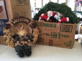 Lot W/Holiday & Christmas Wreaths