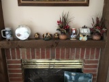 Mantle Full Of Items As Shown