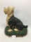 Vintage Cast Iron Scotty Dog Door Stop Is 12.5