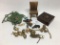 Misc. Lot: Bracelet, Inlaid Box, Beaded Indian Purse, & More!