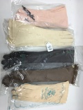 (5) Pair Vintage/Older Ladies Gloves As Shown