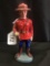 Vintage 60's Royal Canadian Mountie Figure Is 7