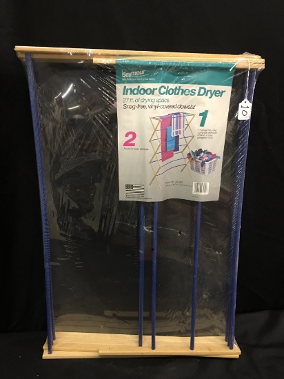 Indoor Clothes Drying Rack-Unused In Plastic Wrap