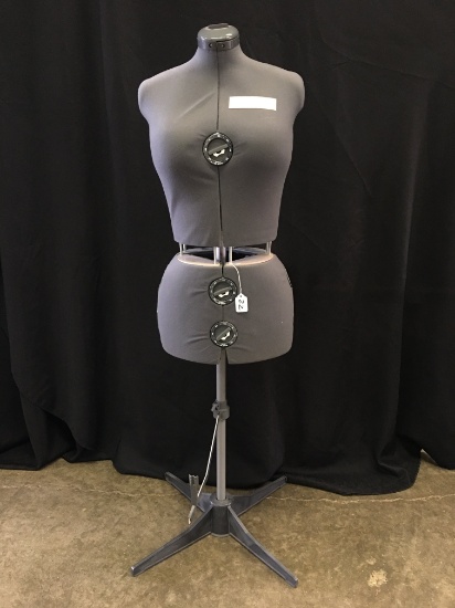 Twinfit Adjustable Dress Form Is 53" Tall As Shown