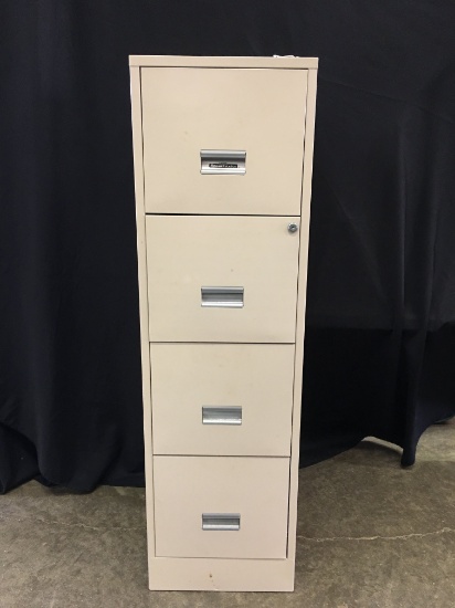 Steel Works (4) Drawer File Cabinet Is 51" Tall