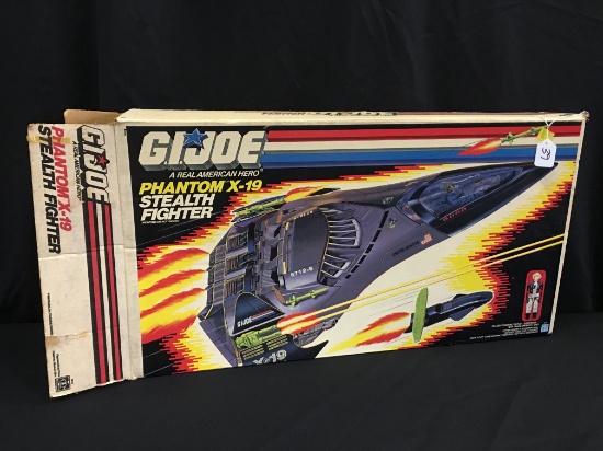 1980's G.I. Joe Phaqntom X-19 Stealth Fighter "BOX ONLY" !!