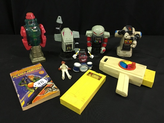 80's Era Transformers, Robots, & 1982 Star Wars Figure