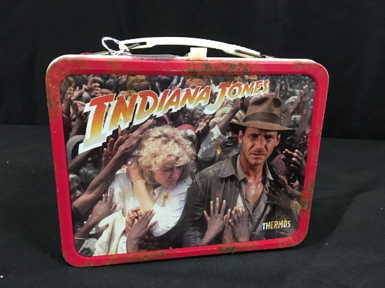 1984 Indiana Jones Lunch box-No Thermos