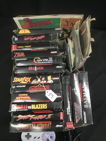Lot Of Video Game Boxes-"BOXES ONLY"