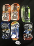 (6) Unused Packs  Of Men's Razors