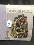 Musical Farm Water Fountain In Box