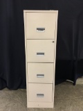 Steel Works (4) Drawer File Cabinet Is 51