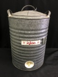 Galvanized Igloo 10 Gallon Beverage Cooler