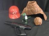 World's Of Wonder Gun, Reds Hat, & More As Shown!