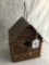 Primitive Looking Bird House Is 7.5