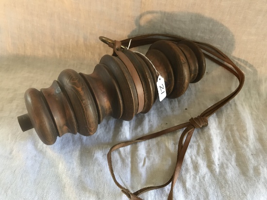 Unusual Wooden Spindle