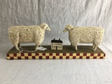 Composition Sheep & Home Display