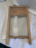 Vintage Lingerie Wash Board W/Glass Insert
