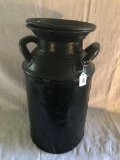 Old Rusty Milk Can W/Lid Is 20