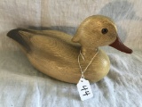 Unmarked Wooden Duck Decoy Is 13