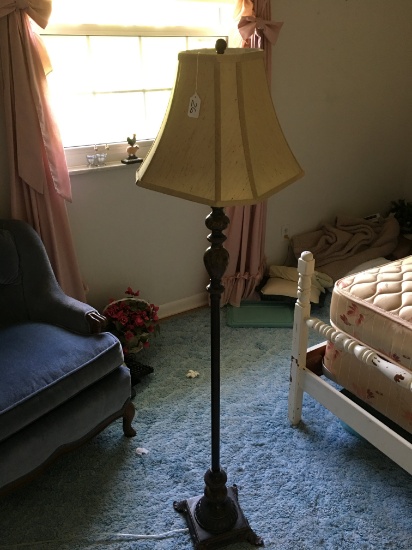 Contemporary Floor Lamp Is 55" Tall