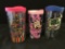 (3) Tervis 16 & 24 Oz. Hot-Cold Cups W/Lids