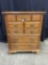 Tell City Maple 5-Drawer Chest