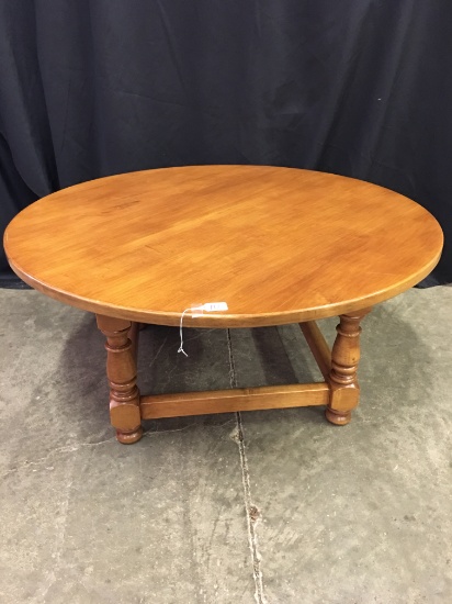 Maple Round Low Table