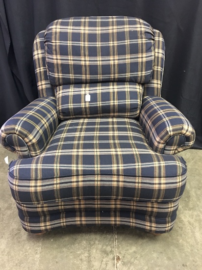 Smith Brothers Tilt-Back, Wing Back Upholstered Chair