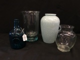 Lot Of Vases & Bottles As Shown