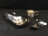 Misc. Silverplate Items As Shown