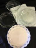 Cuttings Boards, Pie Plates, & Misc. Items As Shown