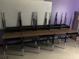 (15) School Desks Room #17