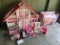 Barbie Dream House W/Dolls & Accessories & Box-1980's