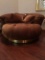 Vintage 70's Tufted Round Chair