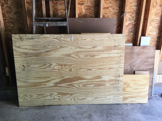 Plywood-Front Pc. Is 48" x 70"