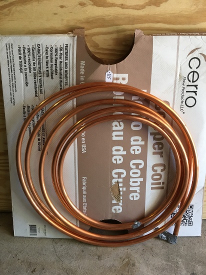 3/4" Copper Tubing