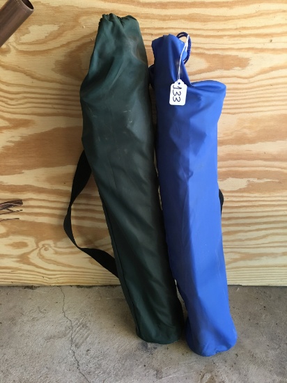 2 Folding Chairs W/Bags
