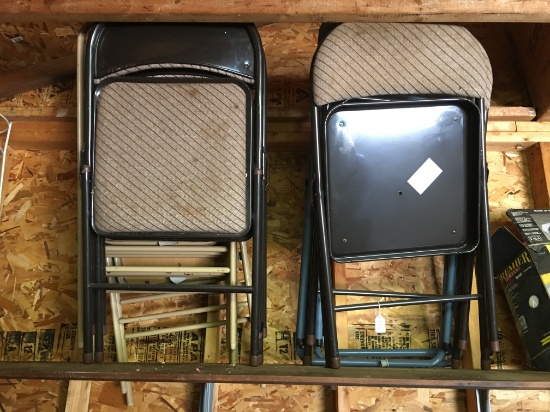 2 Sets Of Card Tables & Chairs